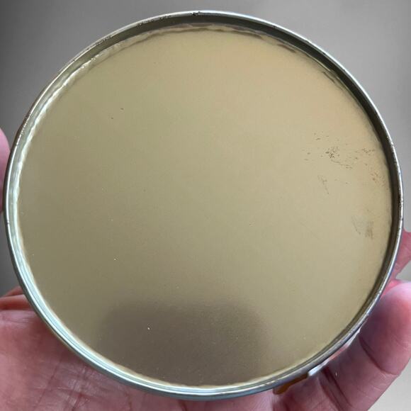 Vintage Puppy & Kitten Coaster Tin Cork 6 Coasters Cottage Animal Dog Cat Polka - Picture 7 of 9